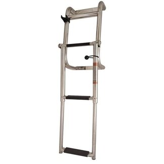 HOLLEX Hollex Swim ladder foldable stainless steel 316 3 steps black