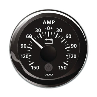 Veratron VDO VLB Battery Ammeter -150/+150A RB 52mm