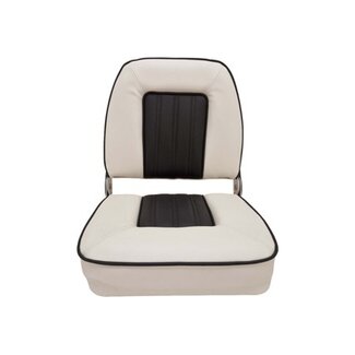 HOLLEX Hollex seat shell Black Star white/black piping