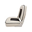 HOLLEX Hollex seat shell Black Star white/black piping