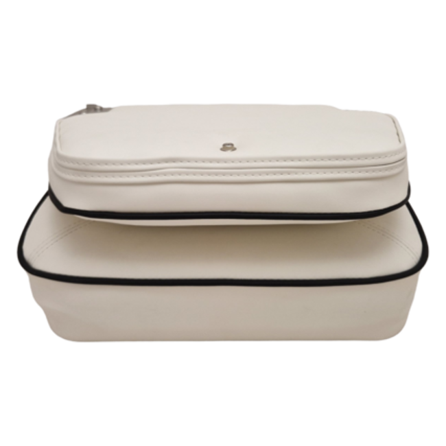 HOLLEX Hollex seat shell Black Star white/black piping