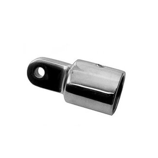 HOLLEX Stainless steel end cap for tube ø 22mm