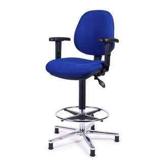 HOLLEX Steering seat Delta II / fabric blue