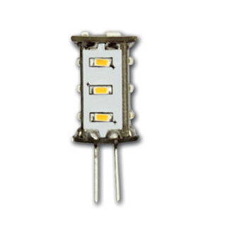 HOLLEX LED G4 10-30V / 1.3W WW 15 LEDS back pin