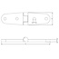 HOLLEX hinge 101.6x25.4mm