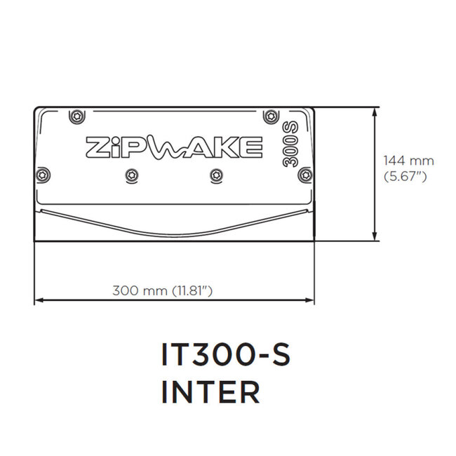 Zipwake Zipwake Interceptor 300S Intermediate - cable 3m