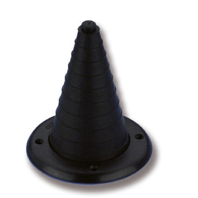 HOLLEX cable grommet with fixing ring black ø90-100mm