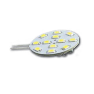 HOLLEX LED G4 10-30V / 2W WW 12 LEDS side pin