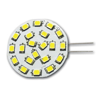 HOLLEX LED G4 10-30V / 3W WW 21 LEDS side pin