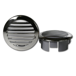 HOLLEX Ventilation grille stainless steel 316 3"