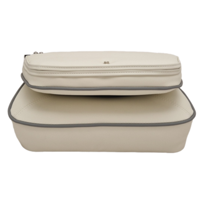 HOLLEX Hollex seat shell Silver Star cream/grey piping