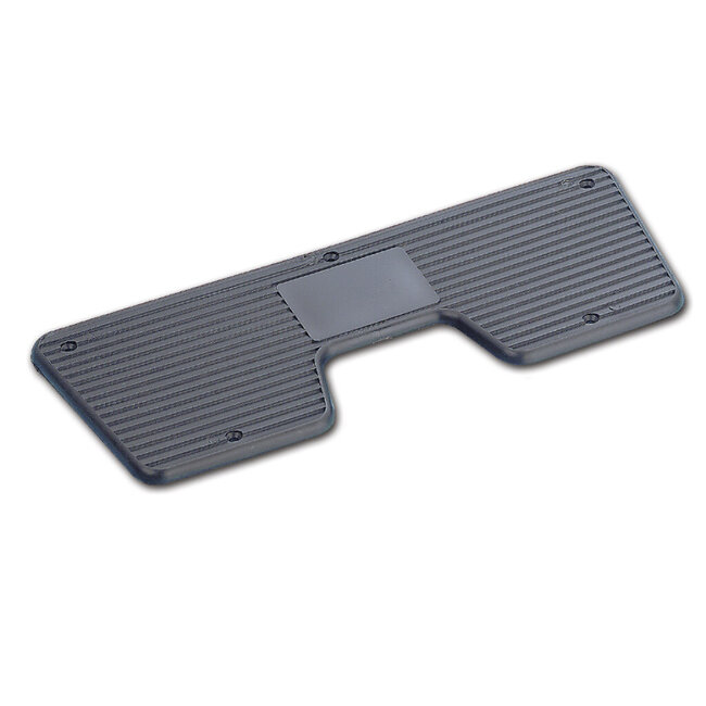 HOLLEX mirror protection plate 27x10 black plastic