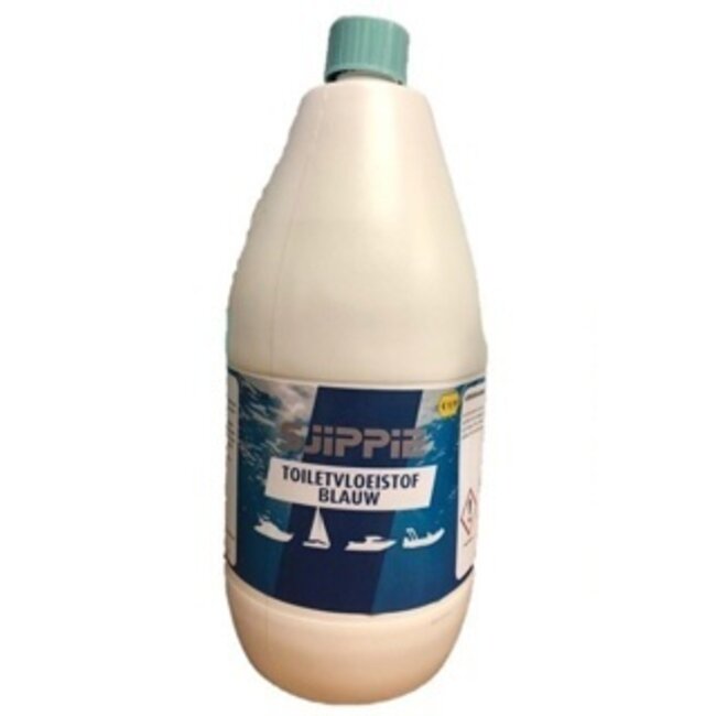 Sjippie Toilet fluid blue / bottle 2ltr