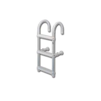 White Label Bathing ladder 3 treads ø25mm arch 18cm L=900mm