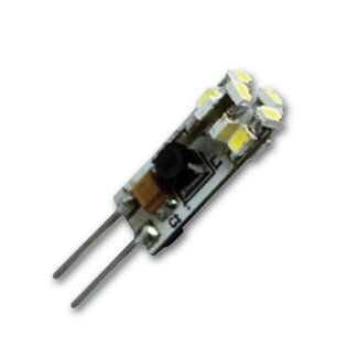 HOLLEX LED G4 10-30V / 0.6W WW 12 LEDS back pin