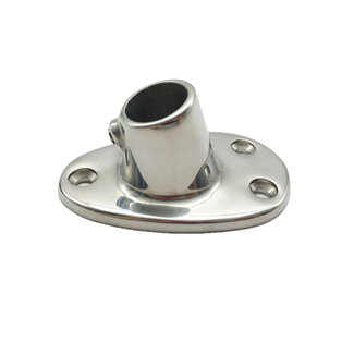 HOLLEX Flagpole holder 19mm 70° AISI316