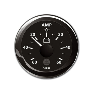 Veratron VDO VLB Battery Ammeter -60/+60A RB 52mm