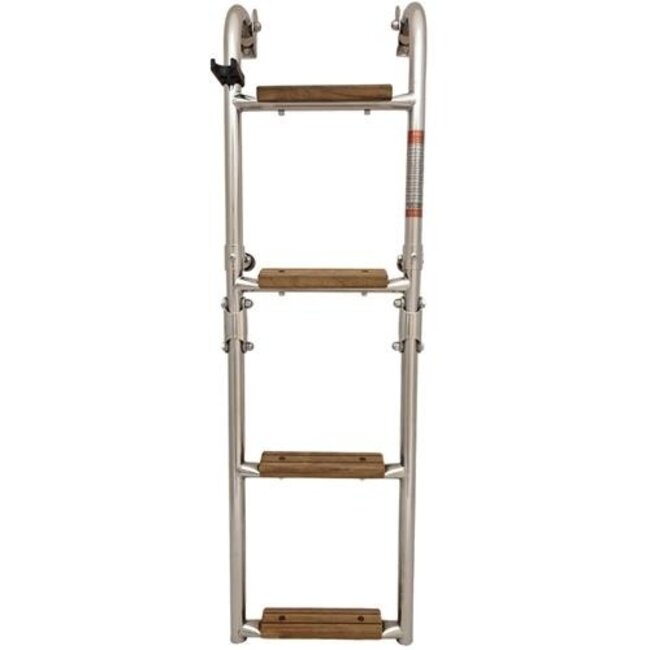 HOLLEX Hollex Swim ladder folding stainless steel 316 2+2 steps teak