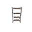 HOLLEX Hollex Swim ladder folding stainless steel 316 2+2 steps teak
