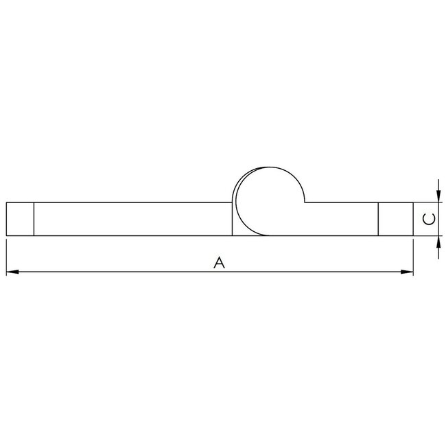 HOLLEX Door hinge 56.2x38.1mm