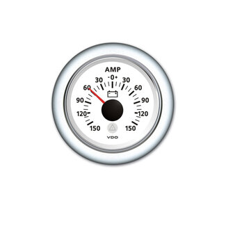 Veratron VDO VLW Battery Ammeter -150/+150A RW 52mm