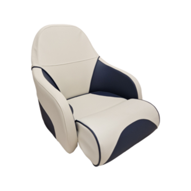 HOLLEX Hollex wheelhouse chair Diamond Classic Moon white/ navy