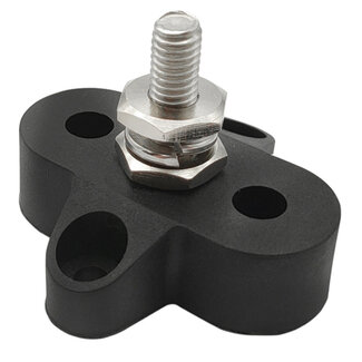 HOLLEX Connection stud Single M6 Black