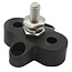 HOLLEX Connection stud single M6 black