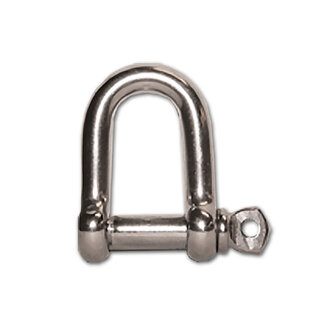 HOLLEX D-lock 10mm stainless steel 316