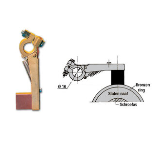 HOLLEX Single holder for pantograph
