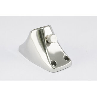 HOLLEX Flagpole holder 25mm Surface-mounted AISI316