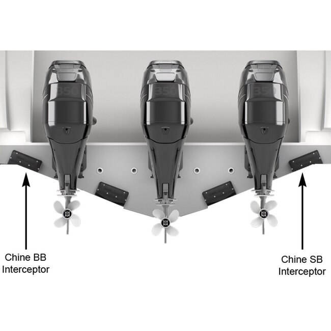Zipwake Zipwake Interceptor 600E Chine SB - cable 3m