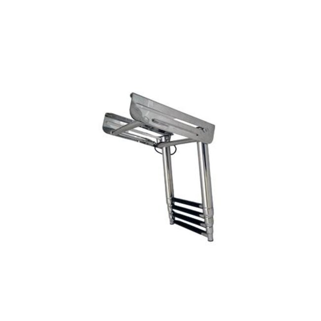 HOLLEX Hollex bathing platform bathing ladder model stainless steel 316 4 steps