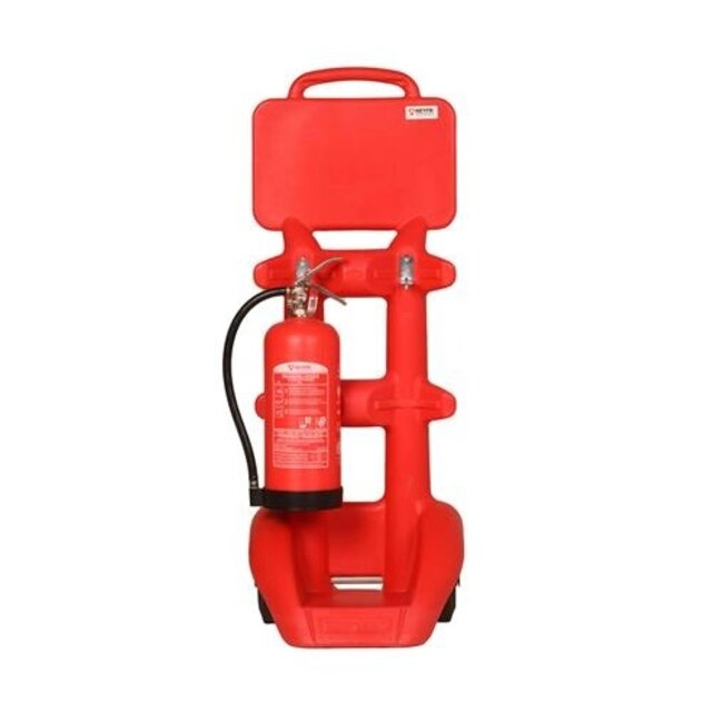 Neyfik NEYFIK fire trolley plastic for 2 extinguishers