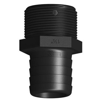 Tru Design Hose grommet 38mm x 1 1/2" BSP male thread long