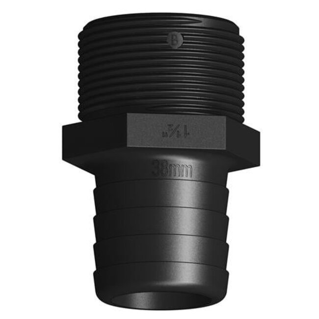 Tru Design Hose grommet 38mm x 1 1/2" BSP male thread long