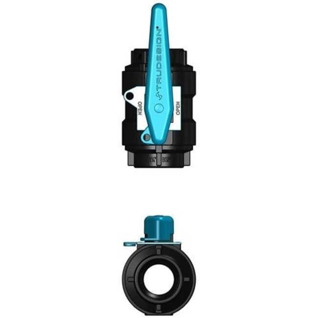 Tru Design Ball valve black 1 1/4" BSP