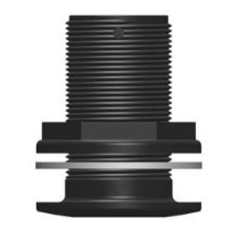 Tru Design Skin grommet black 1 ½" BSP