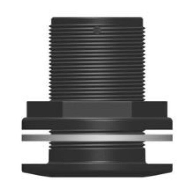 Tru Design Skin grommet black 2" BSP