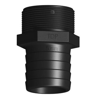 Tru Design Hose grommet 50mm x 2" BSP male thread long