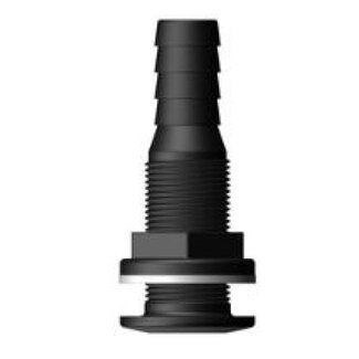 Tru Design Skin grommet with grommet black 19mm 3/4" BSP