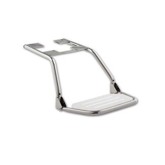 Zwaardvis Swordfish Footrest stainless steel/white short model