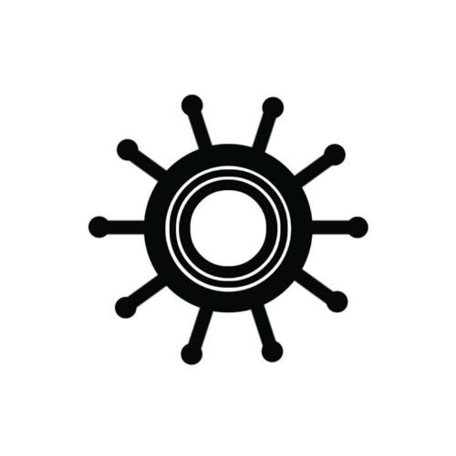 CEF Impeller ø14.29xø65x68.2mm / 10 vanes