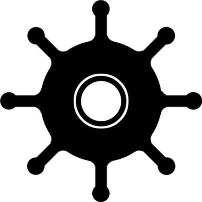 CEF CEF Impeller ø13.15xø41x23mm / 8 vanes