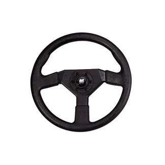 Ultraflex V38 steering wheel black 3-spoke