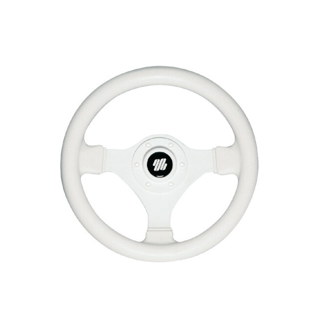 Ultraflex V45 steering wheel white 3-spoke