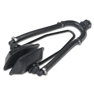 Flushing terminal universal double