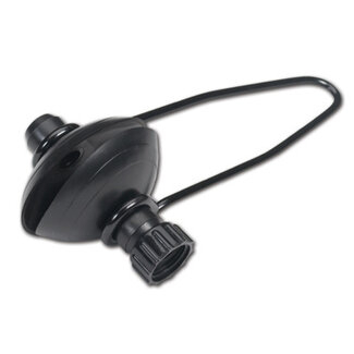 Flushing clip universal round