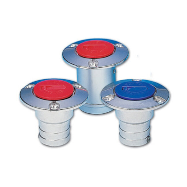 Fuel cap aluminium 1 1/2