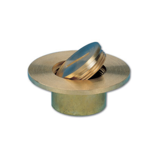 White Label Deck cap brass